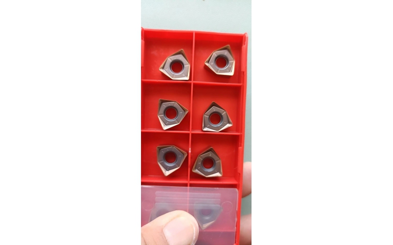 WNMU080608快進給銑刀片 — 耐磨、抗崩、光潔度優(yōu)異